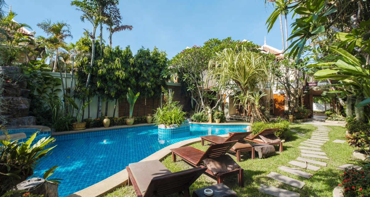 swimming pool at resort